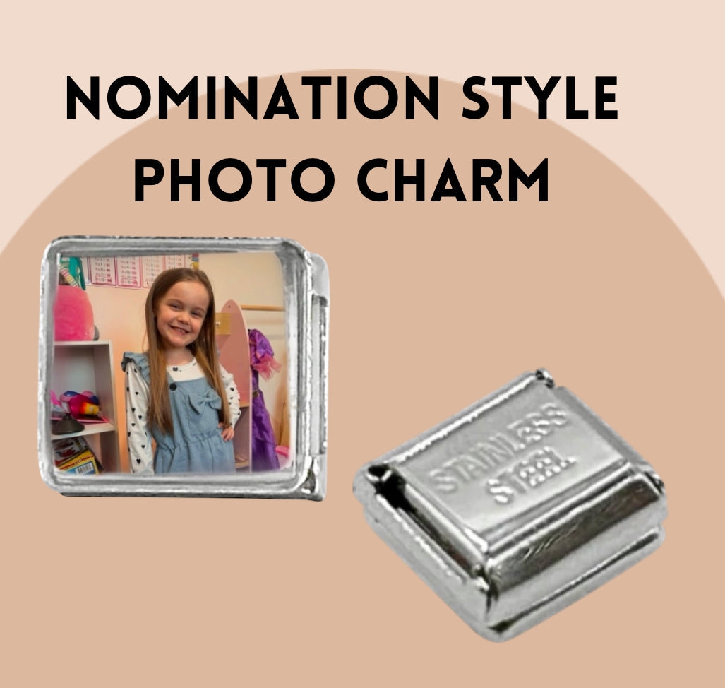 Nomiation style photo charm
