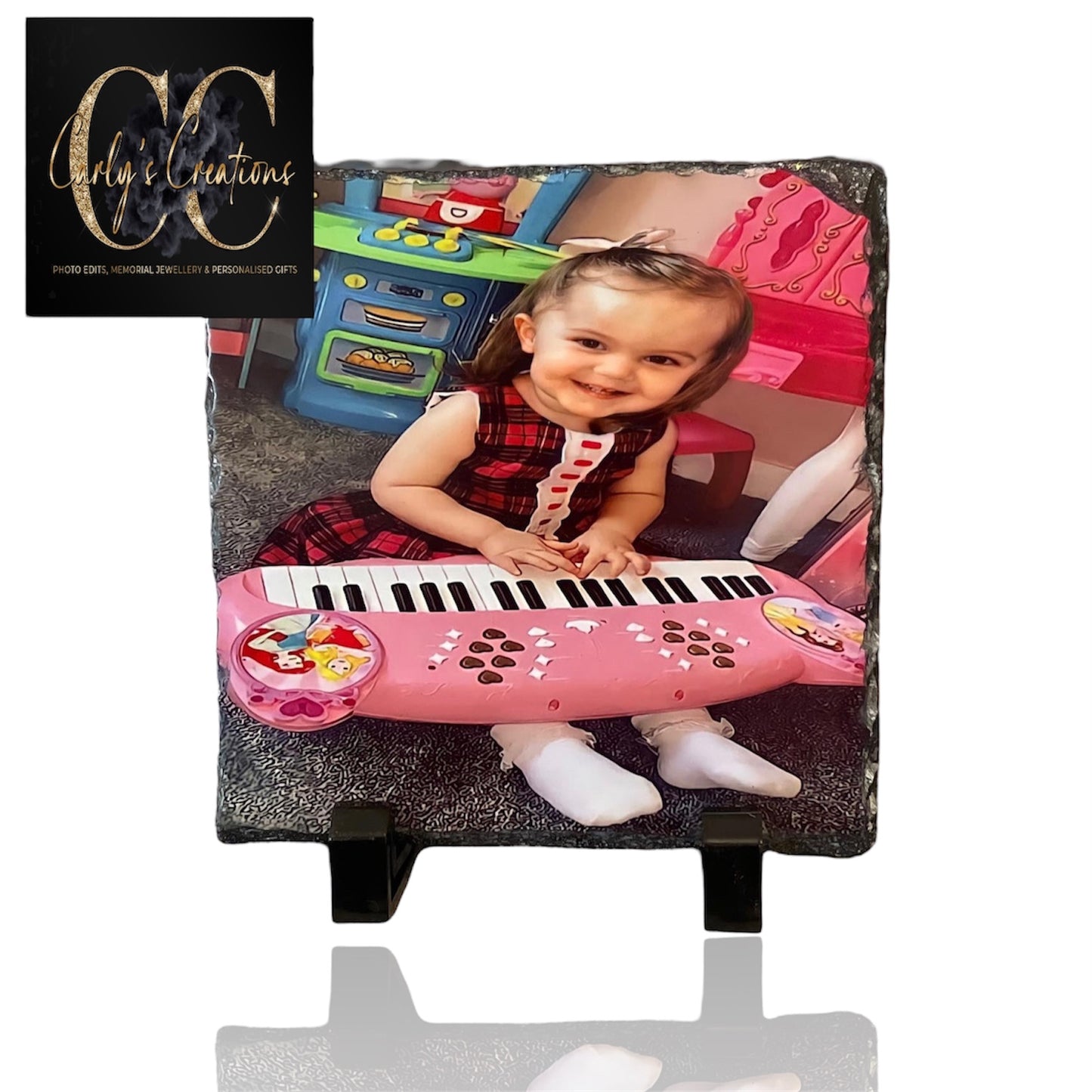 photo slate 15x15cm