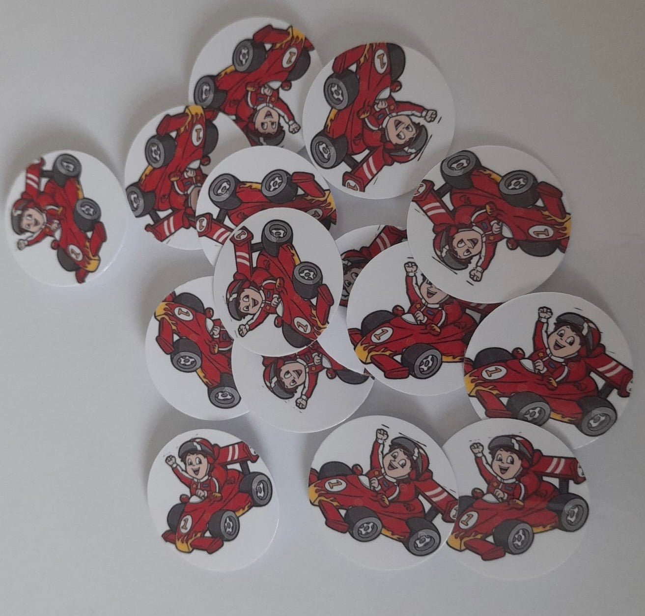 Kids car reward chart & sticker set