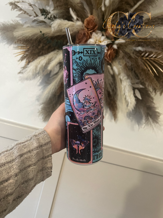 Tarot card tumbler