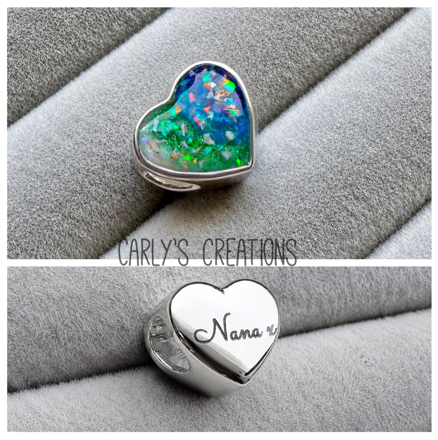 Plain Heart charm