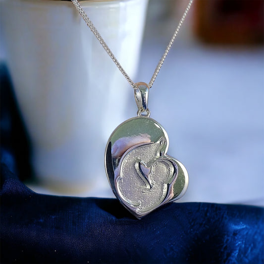 Mother&Baby pendant necklace