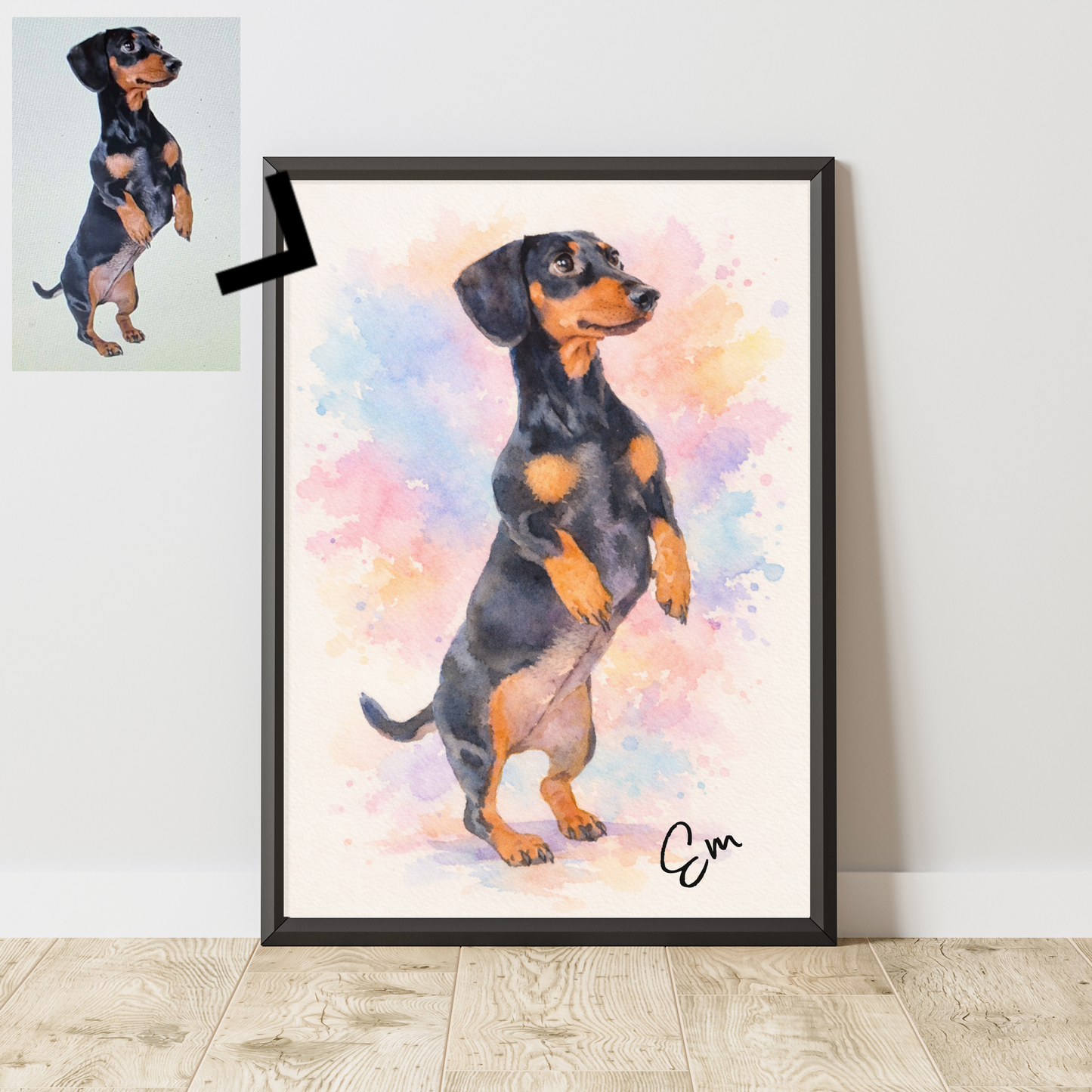 Pet edit & A4 print (unframed)