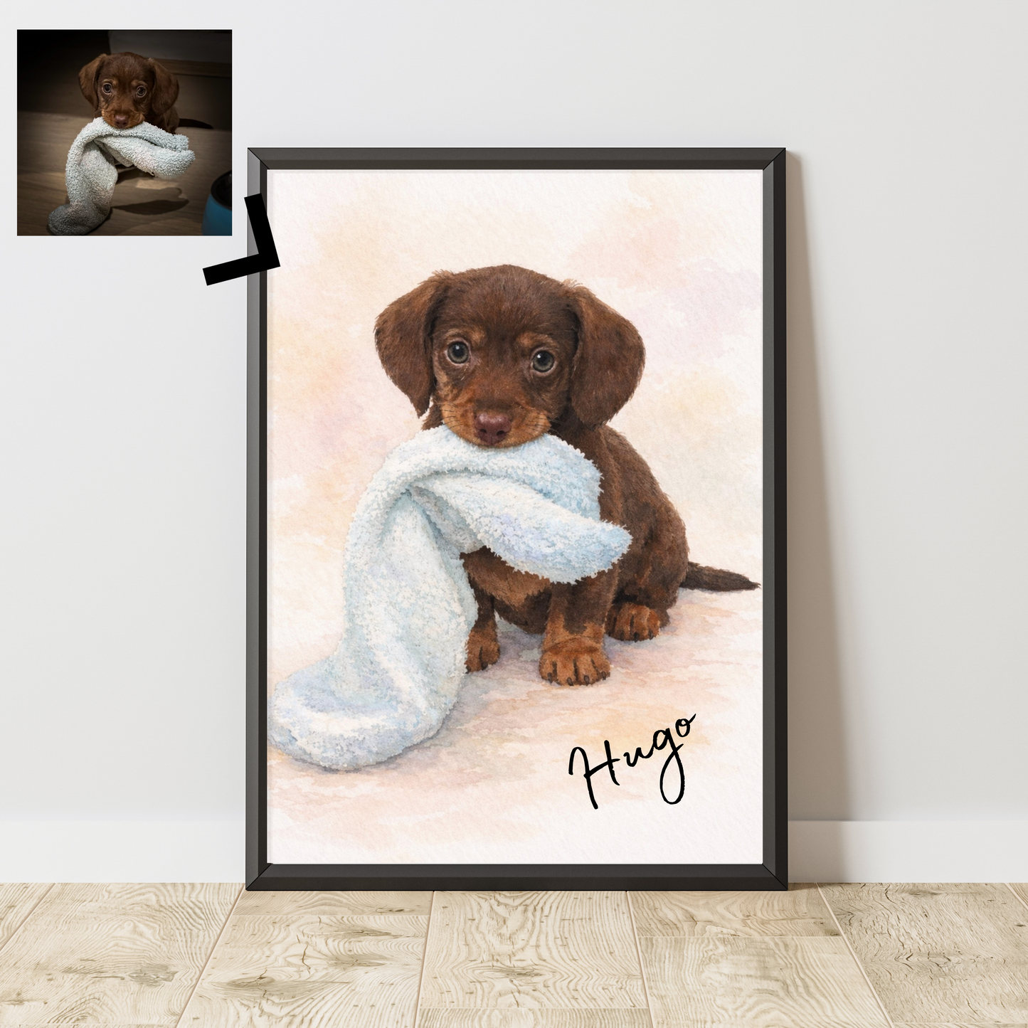 Pet edit & A4 print (unframed)