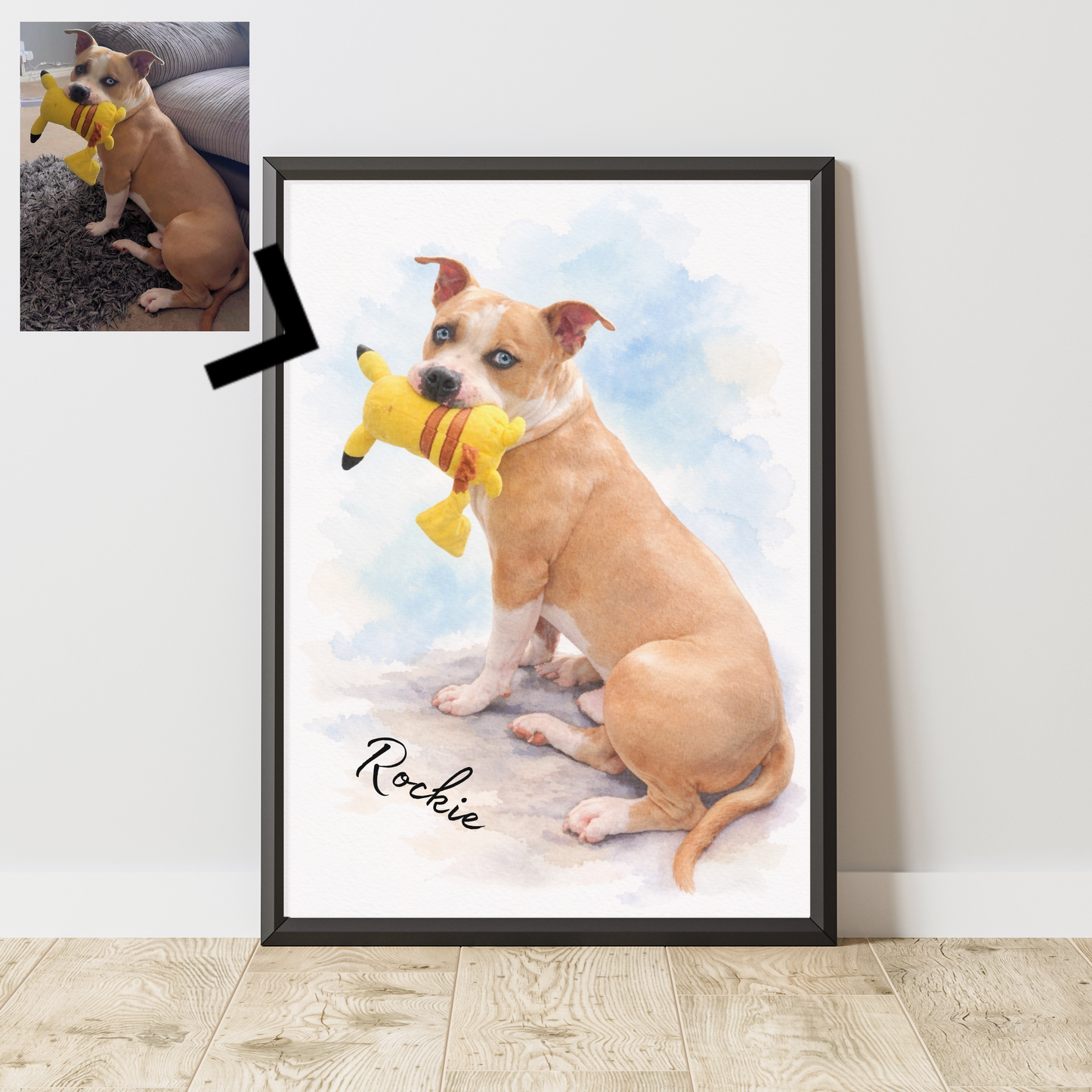 Pet edit & A4 print (unframed)