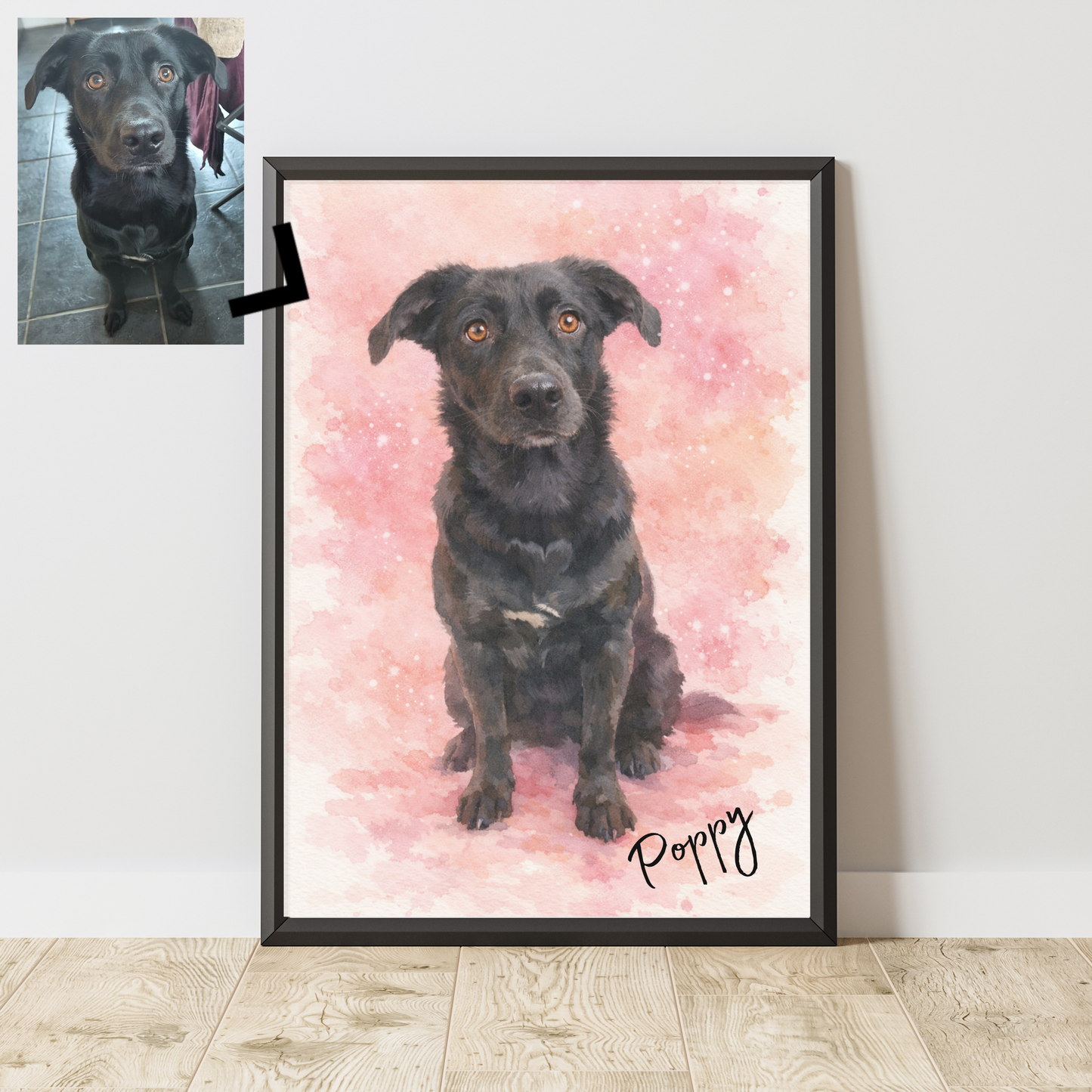 Pet edit & A4 print (unframed)
