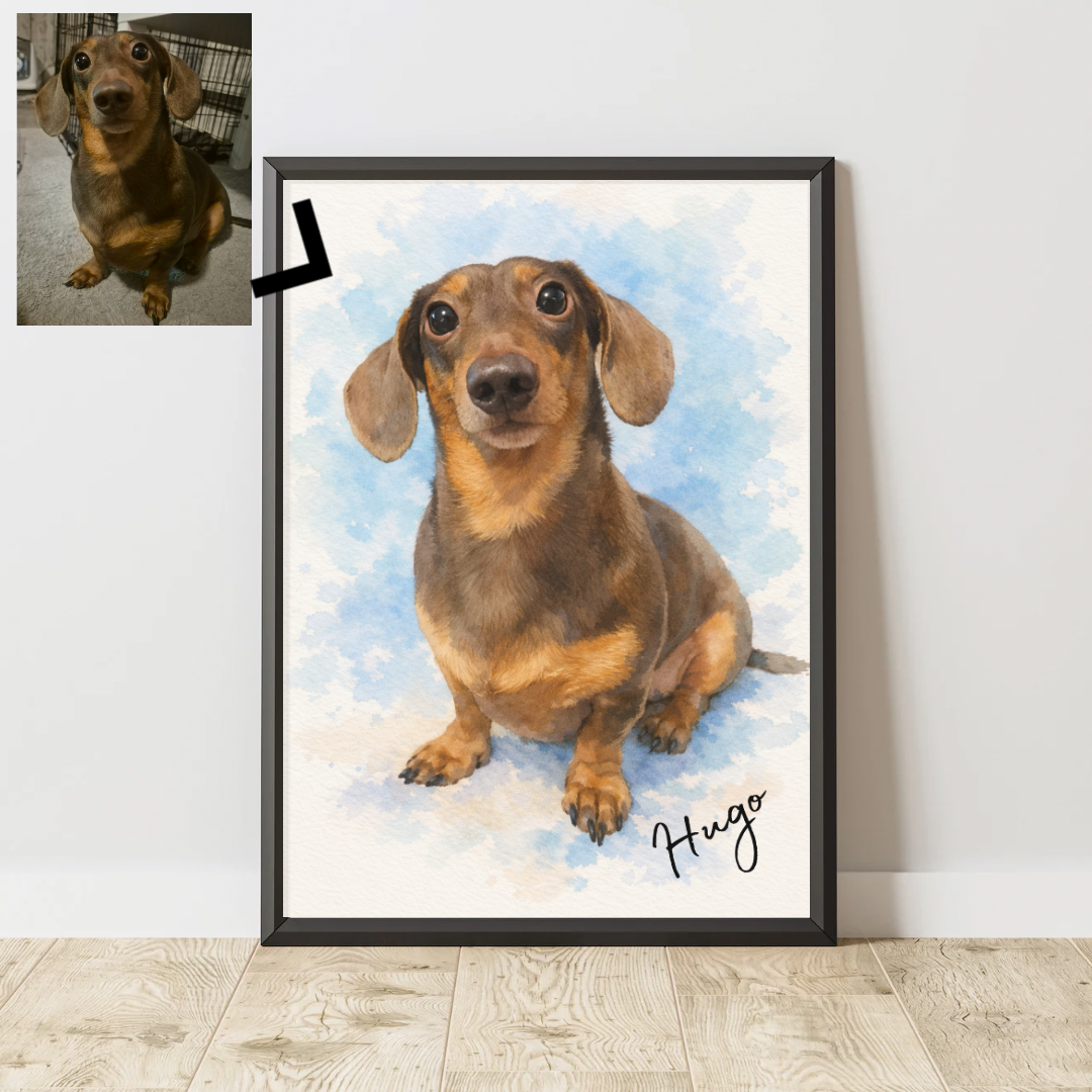 Pet edit & A4 print (unframed)