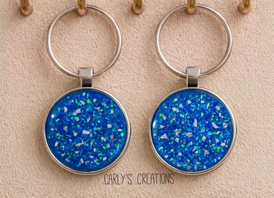 Ashes/hair keyring
