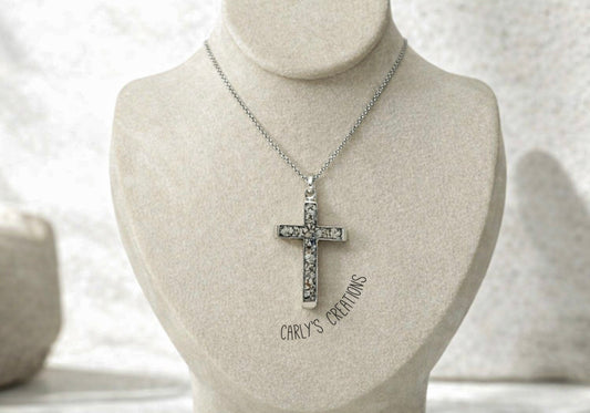 Unisex cross necklace