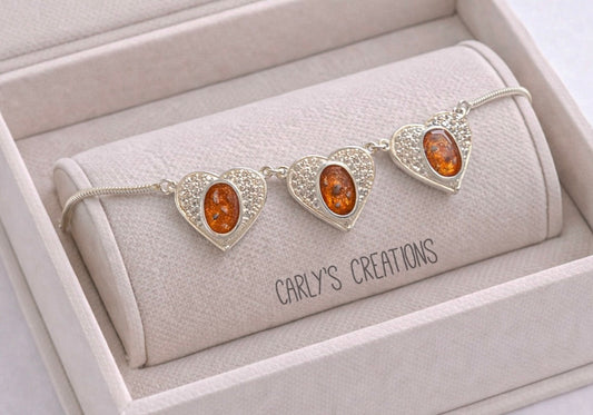 Triple heart  bracelet