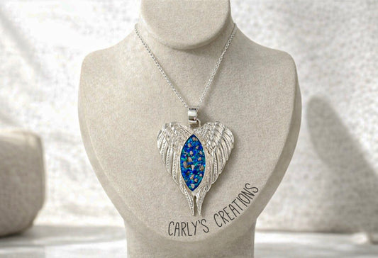 Angel wings necklace